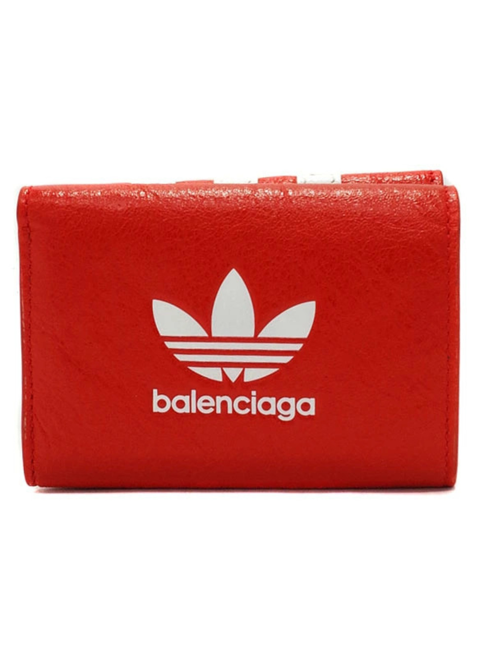 Balenciaga Short fold Wallet ADIDIAS Adidas Tri Black - Picture 2 of 5